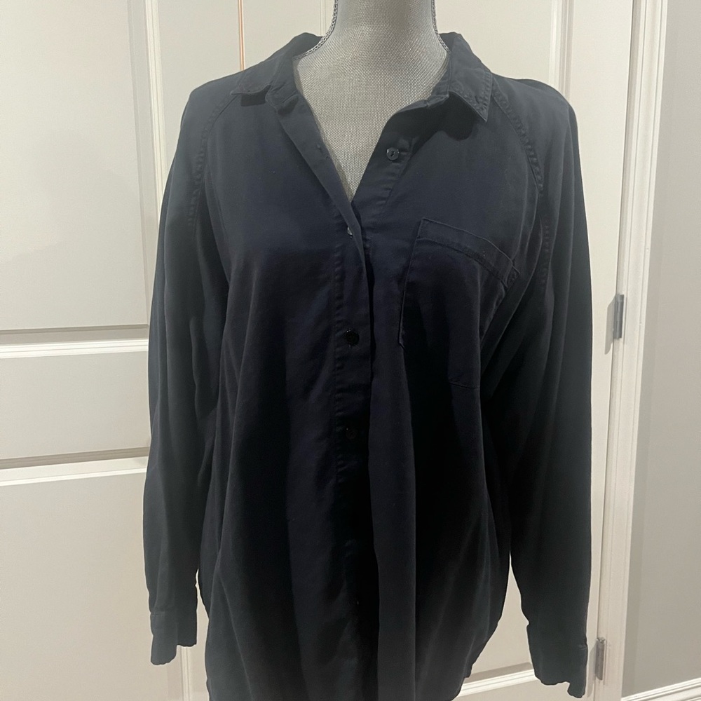 Black Button-Up Shirt